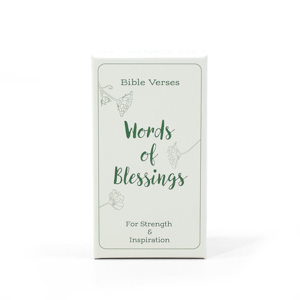 Words of Blessings Scripture Cards Designed Gift Box Encouragement Gift Set