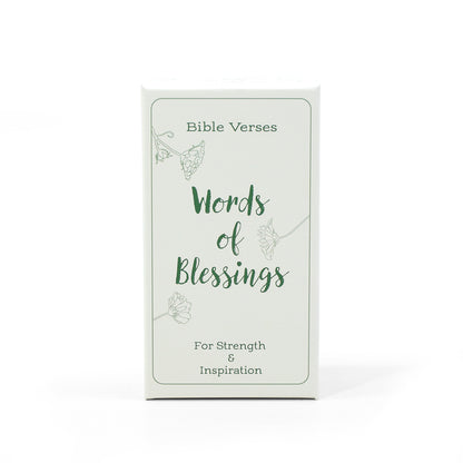 Words of Blessings Scripture Cards Designed Gift Box Encouragement Gift Set